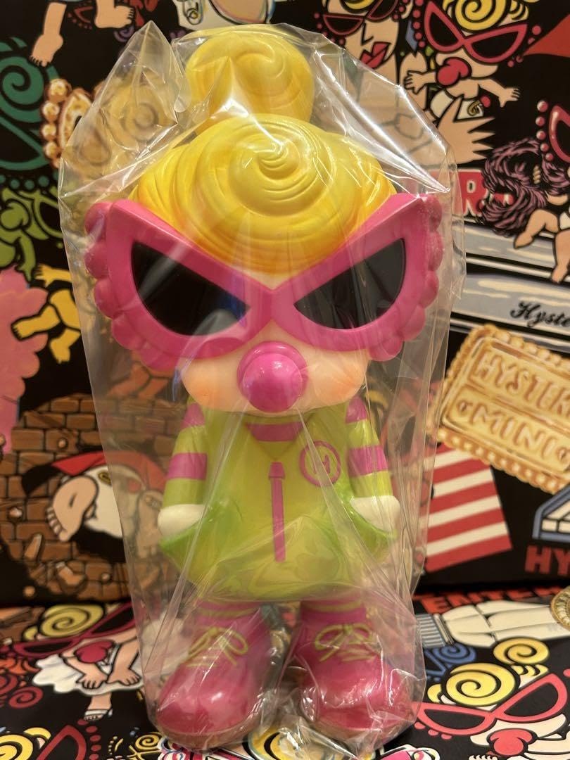 ヒスミニ クラシックドール　ピンクメガネ　キミドリ服 ヒスミニ クラシックドール ピンクメガネ キミドリ服 【公式通販】